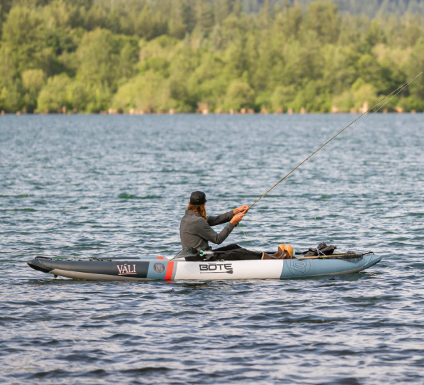 Bote Vali Aero Native Navy Inflatable Kayak 10