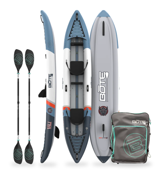 Bote Vali Aero Native Navy Inflatable Kayak 3