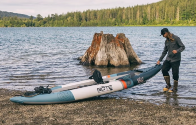 Bote Vali Aero Native Navy Inflatable Kayak 5
