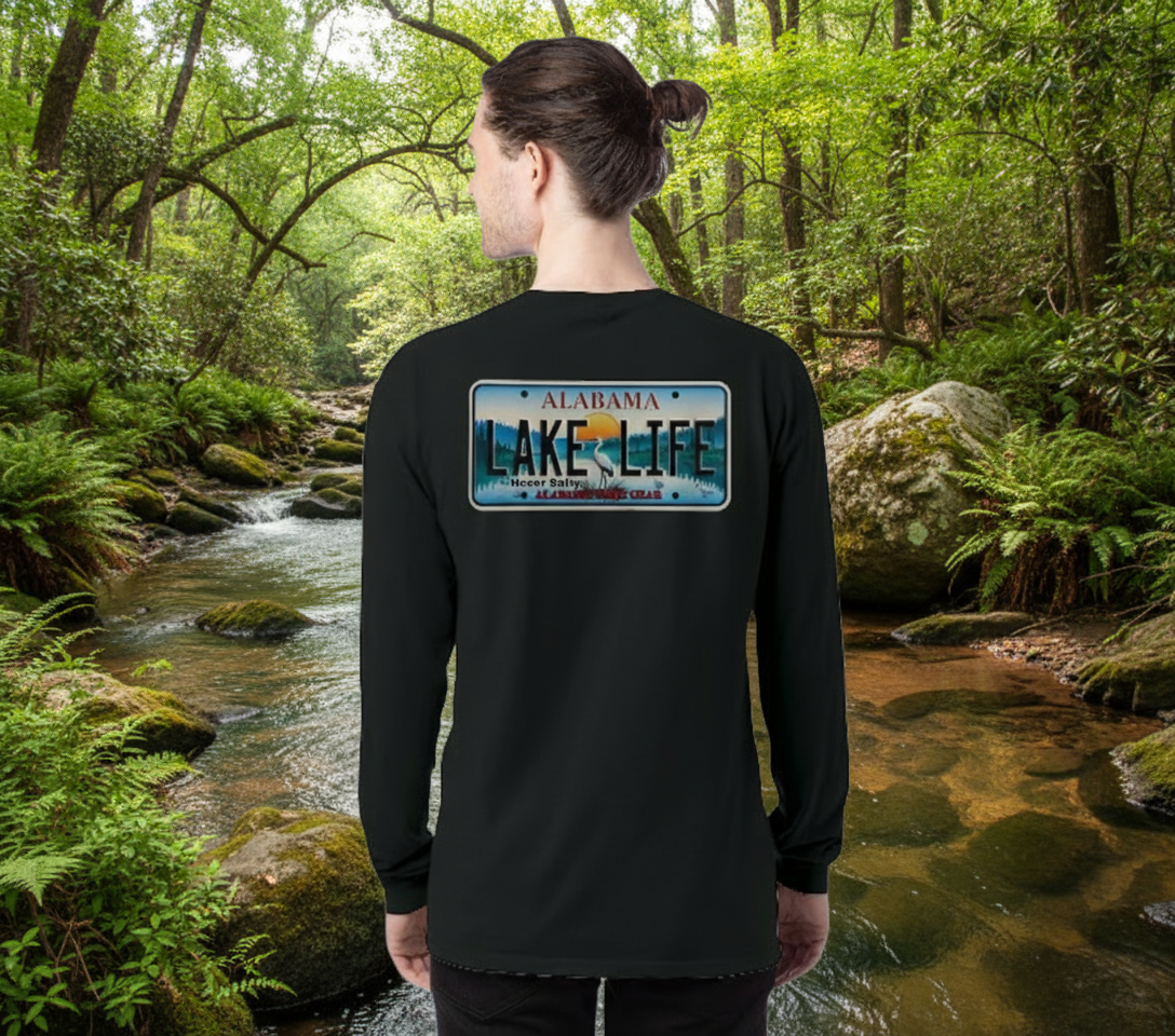 Alabama Lake Life Tag Long Sleeve Performance 3
