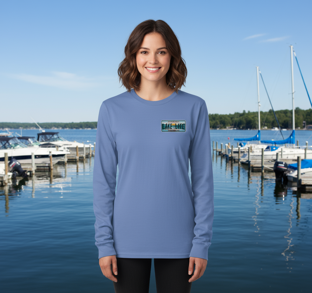 Alabama Lake Life Tag Long Sleeve Performance