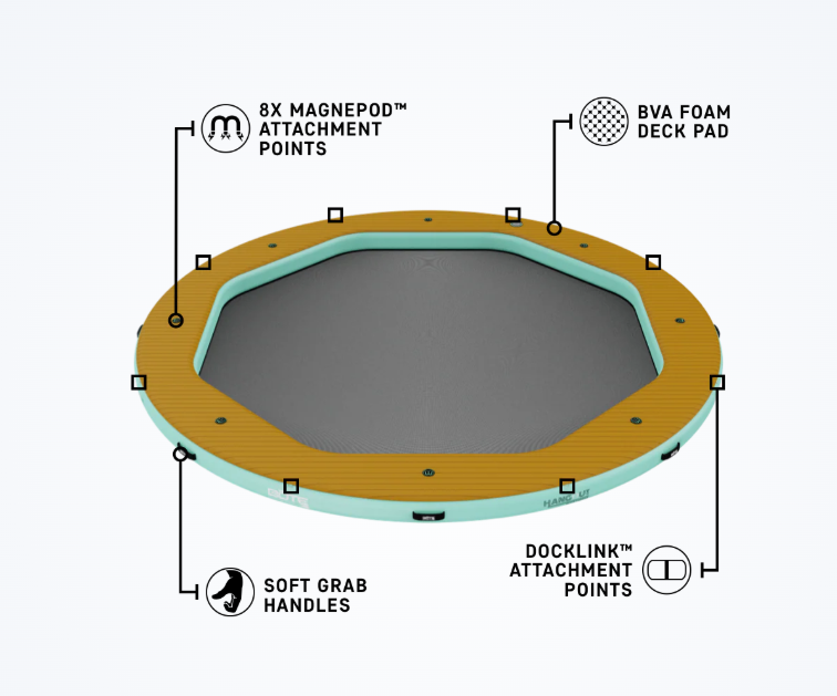 Bote Hangout Water Hammock 15'