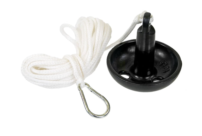 50' 10-lb. Coated Mushroom Anchor Ki 1