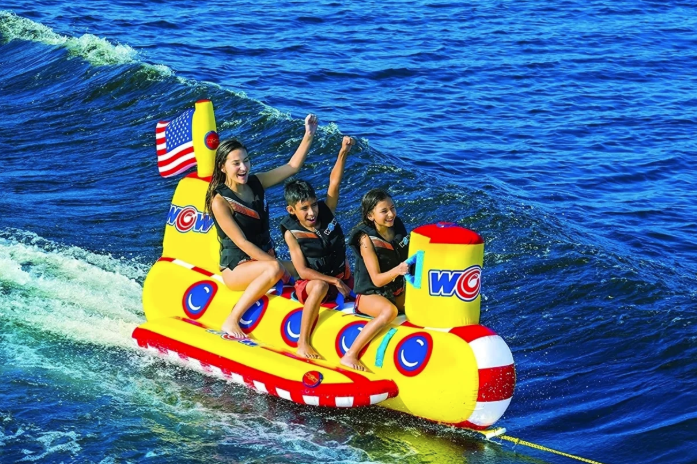 WOW Submarine 3-Person Towable Tube 3