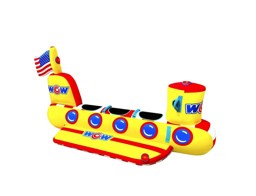 WOW Submarine 3-Person Towable Tube 1