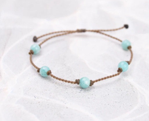 Tula Blue Pearl and Stone Riptide Bracelets 16