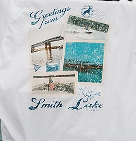 Post Card Collection Smith Lake Tee from the Lake Co. 8