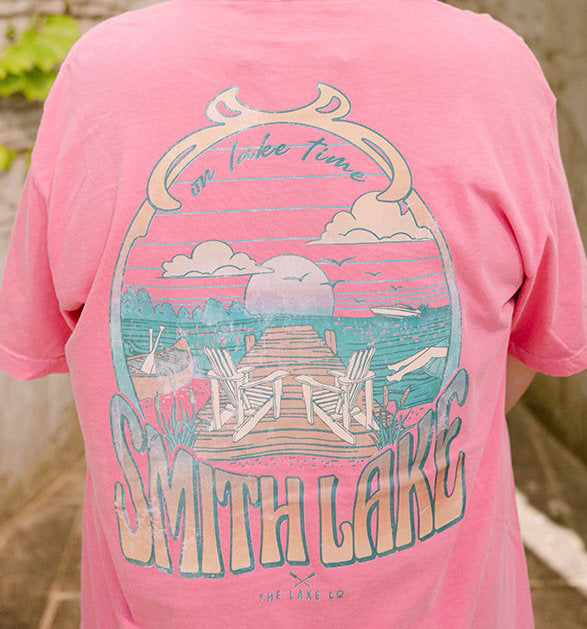 Sunsets on Smith Lake Tee by The Lake Co. 2