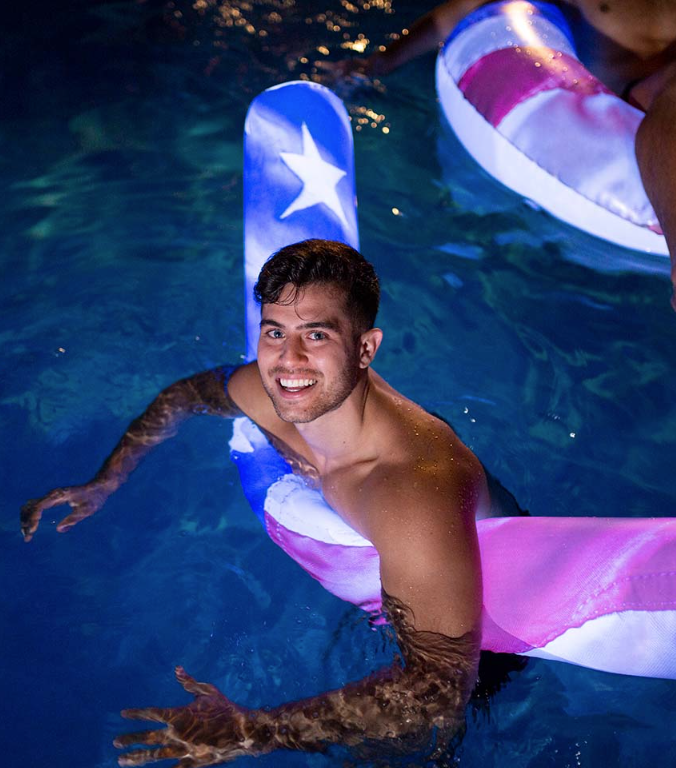 PoolCandy Stars & Stripes Illuminated 72" Super Noodle