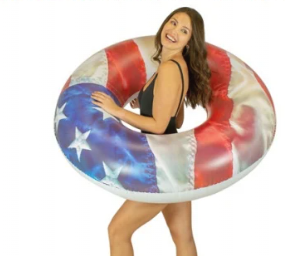 Stars & Stripes Jumbo 48” Pool Tube