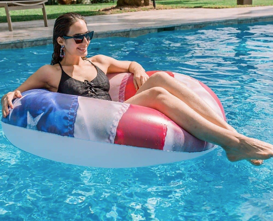 Stars & Stripes Jumbo 48” Pool Tube