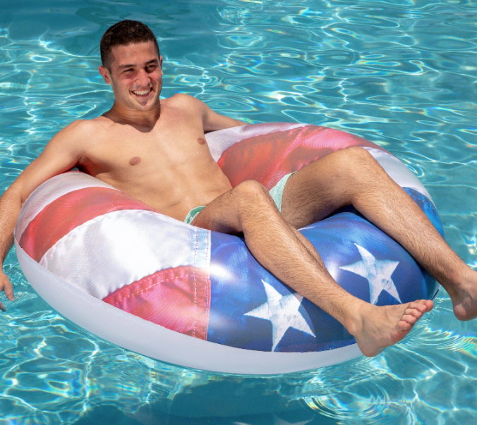 Stars & Stripes Jumbo 48” Pool Tube 3