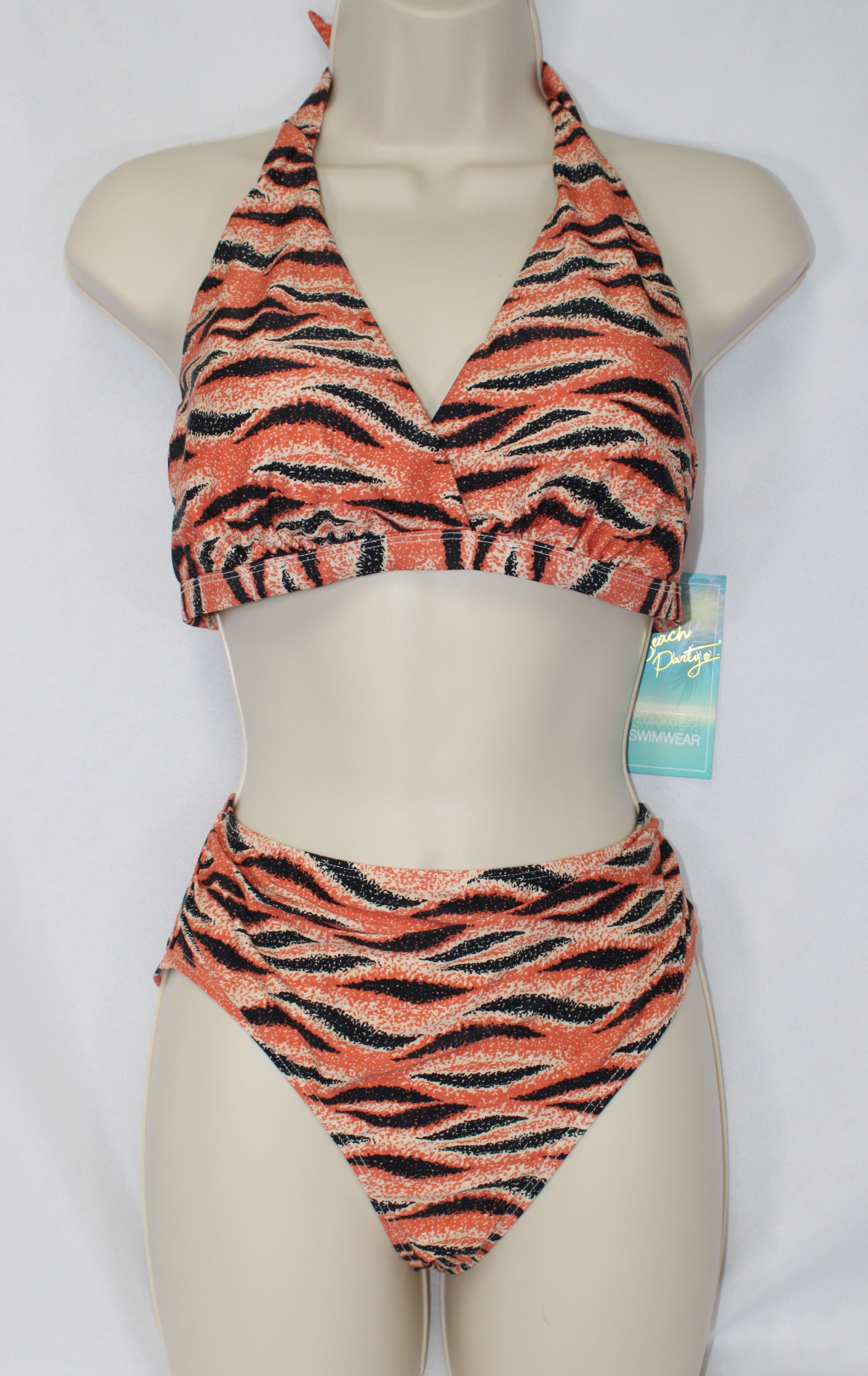 Women's Bikini Halter Top Waves