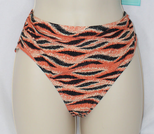 Women's Bikini High Waisted Bottoms Waves