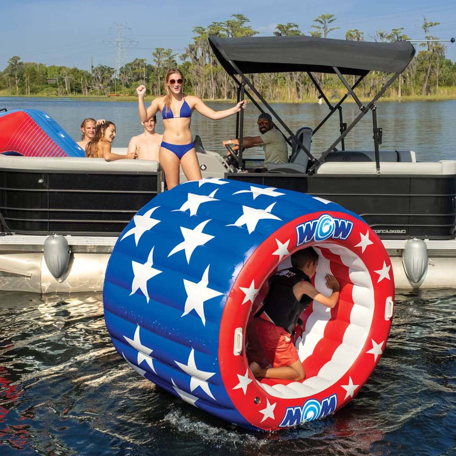 Patriotic Water Wheel 3