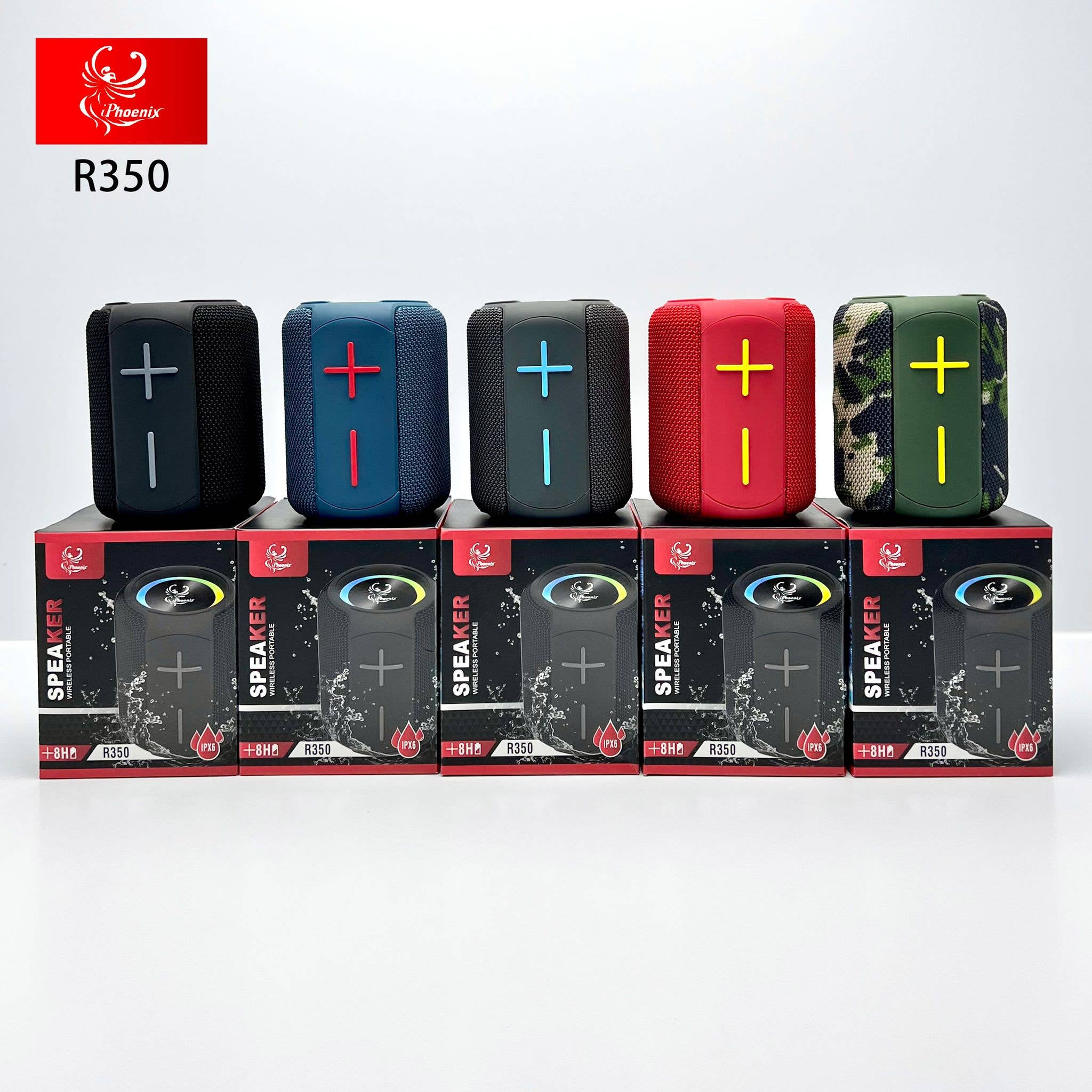R350 - Portable/Rechargeable/Water resistant Mini Speaker 3