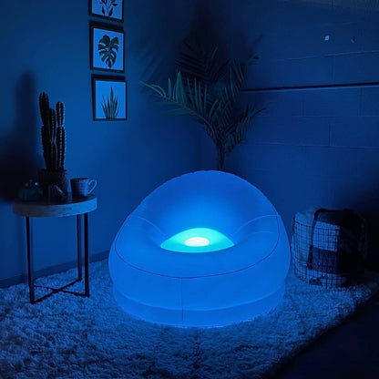 AirCandy Illuminated Color Changing LED Chair with Remote