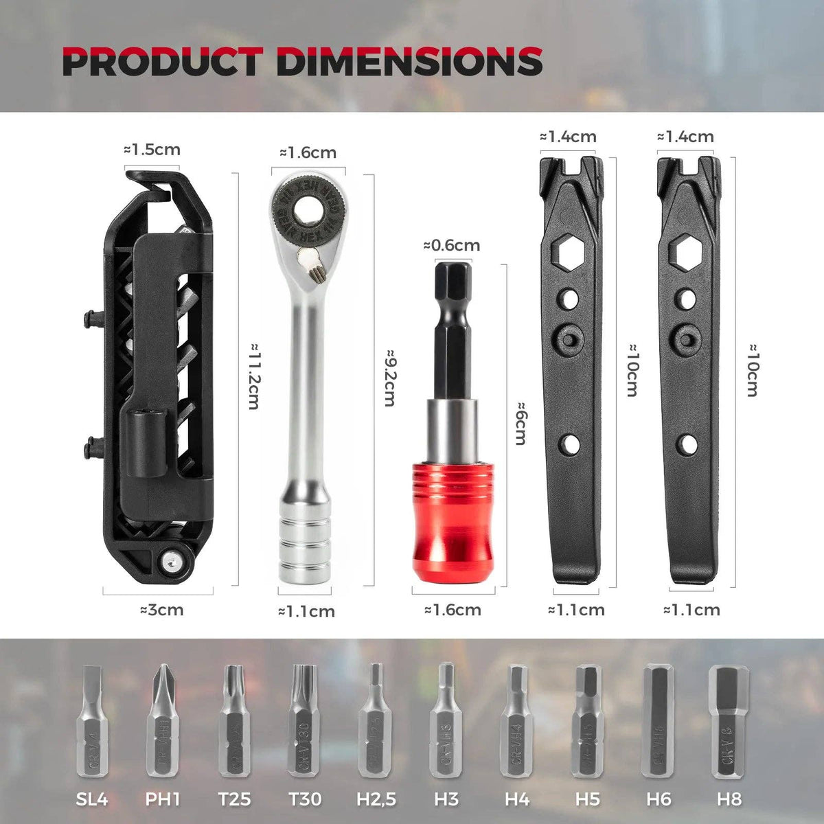Foldable Ratchet Multi-Tool 5