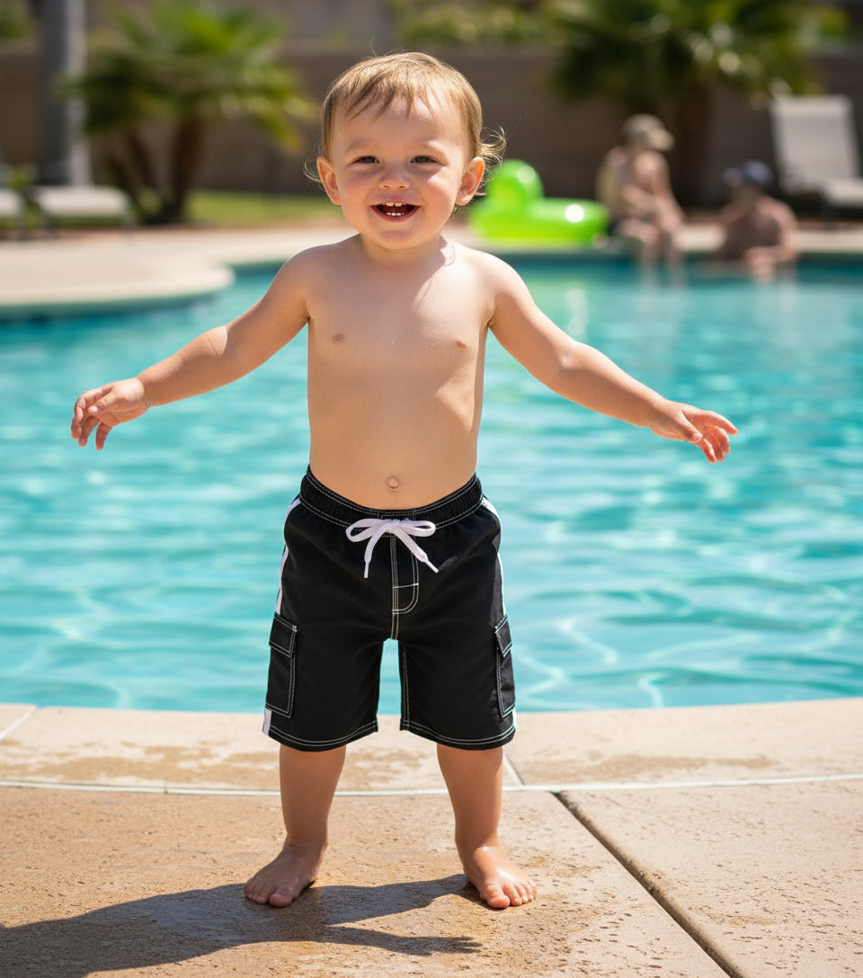 Toddler Boys Swim Trunks Board Short Bathing Suit 4