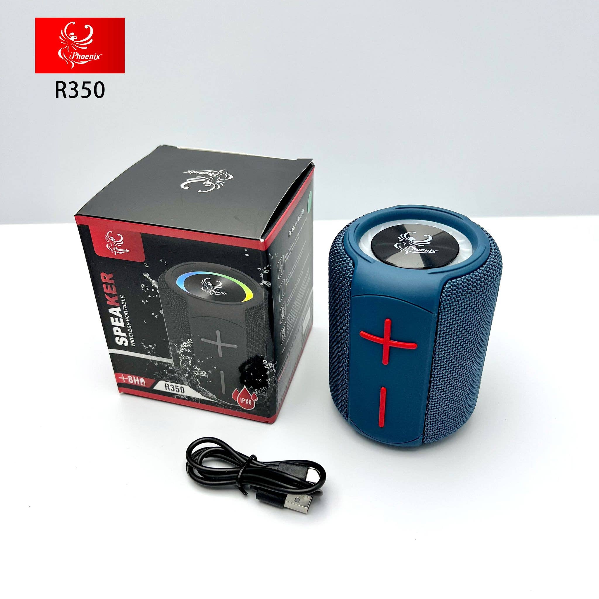 R350 - Portable/Rechargeable/Water resistant Mini Speaker 6