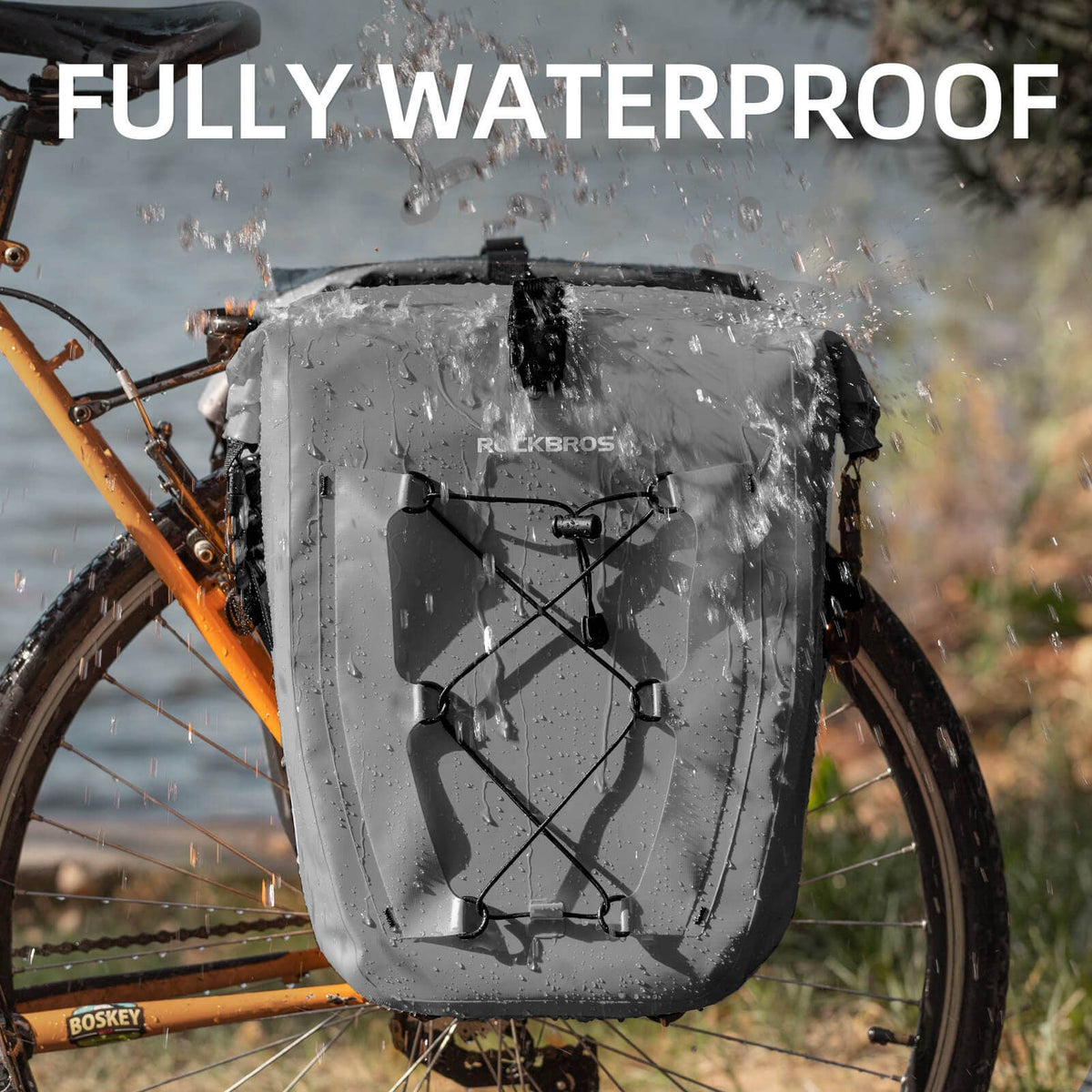 Fully Waterproof Bike Pannier Large Capacity 17