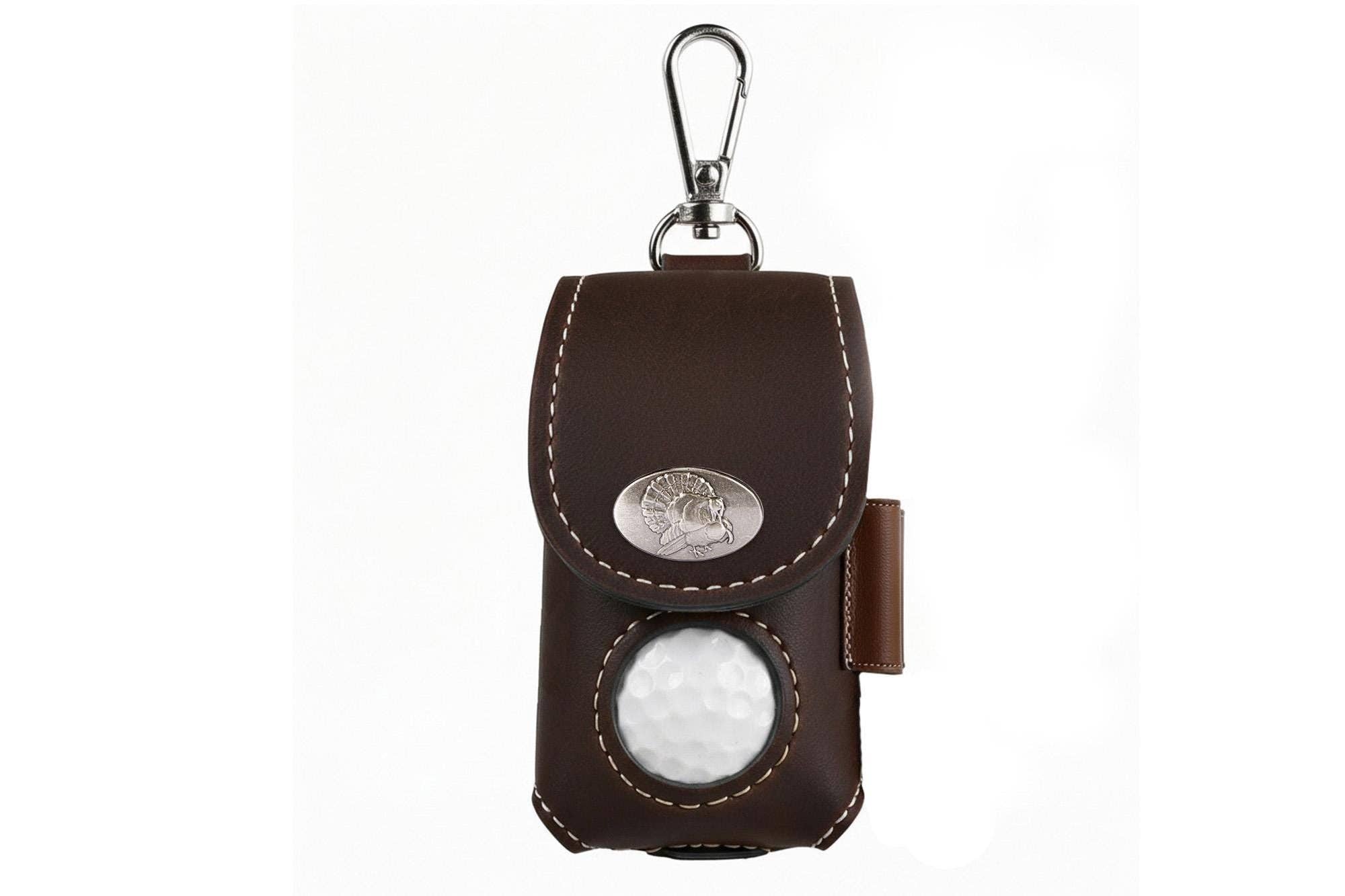 Turkey Leather Golf Ball and Tee Holder 10