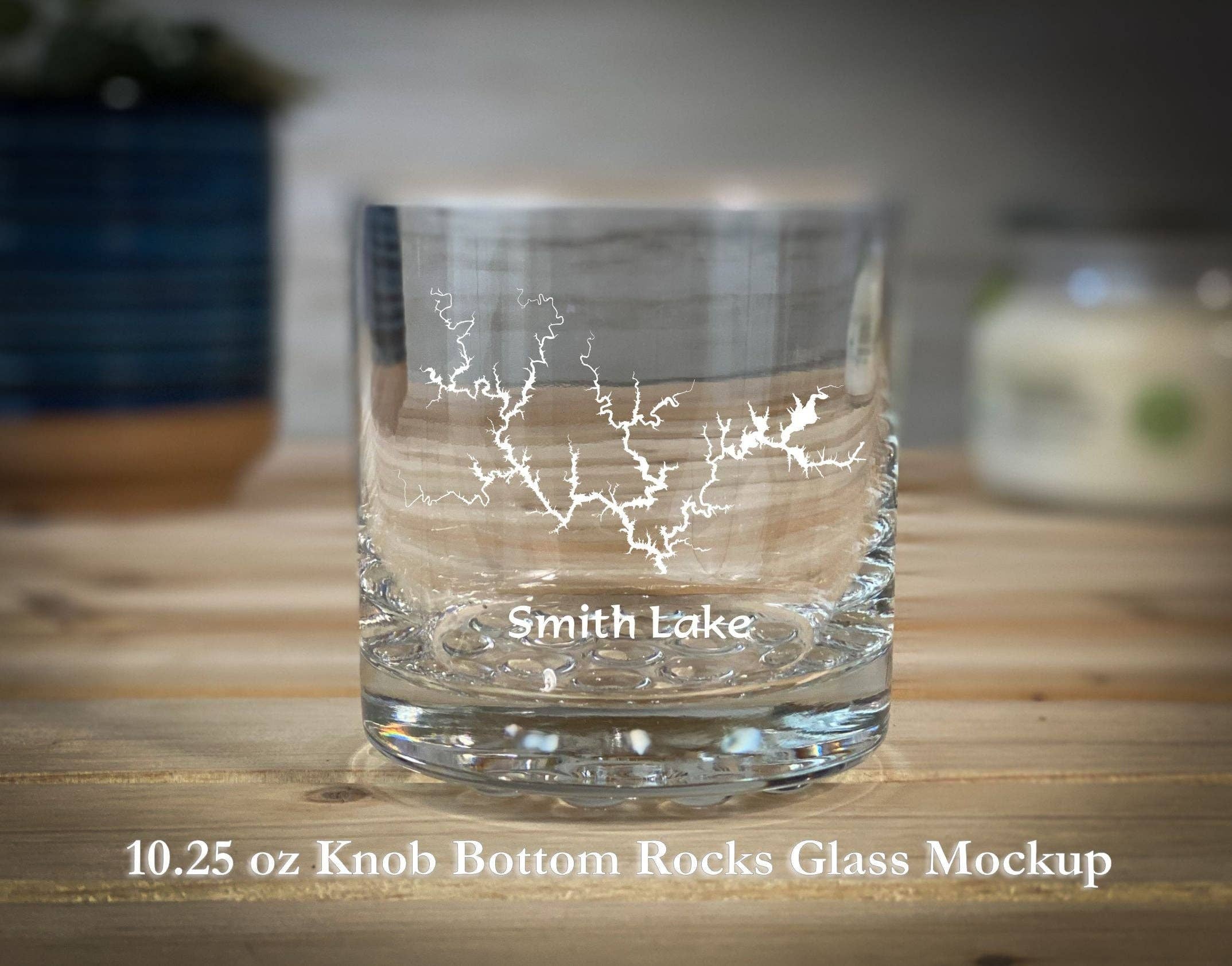 Smith Lake Alabama  - Rocks Glass 4