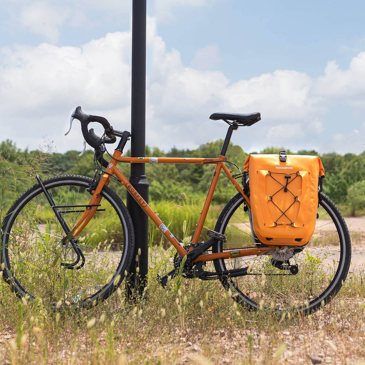 Fully Waterproof Bike Pannier Large Capacity 12