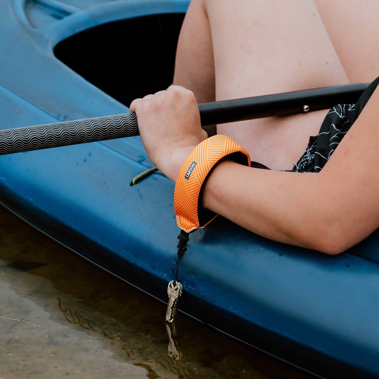 Floating Wrist Strap for Keys and Valuables