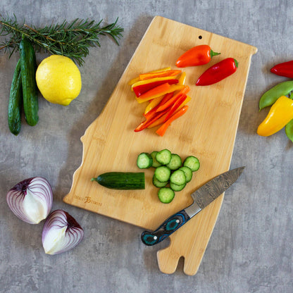 Alabama Cutting Board with Artwork by Fish Kiss™
