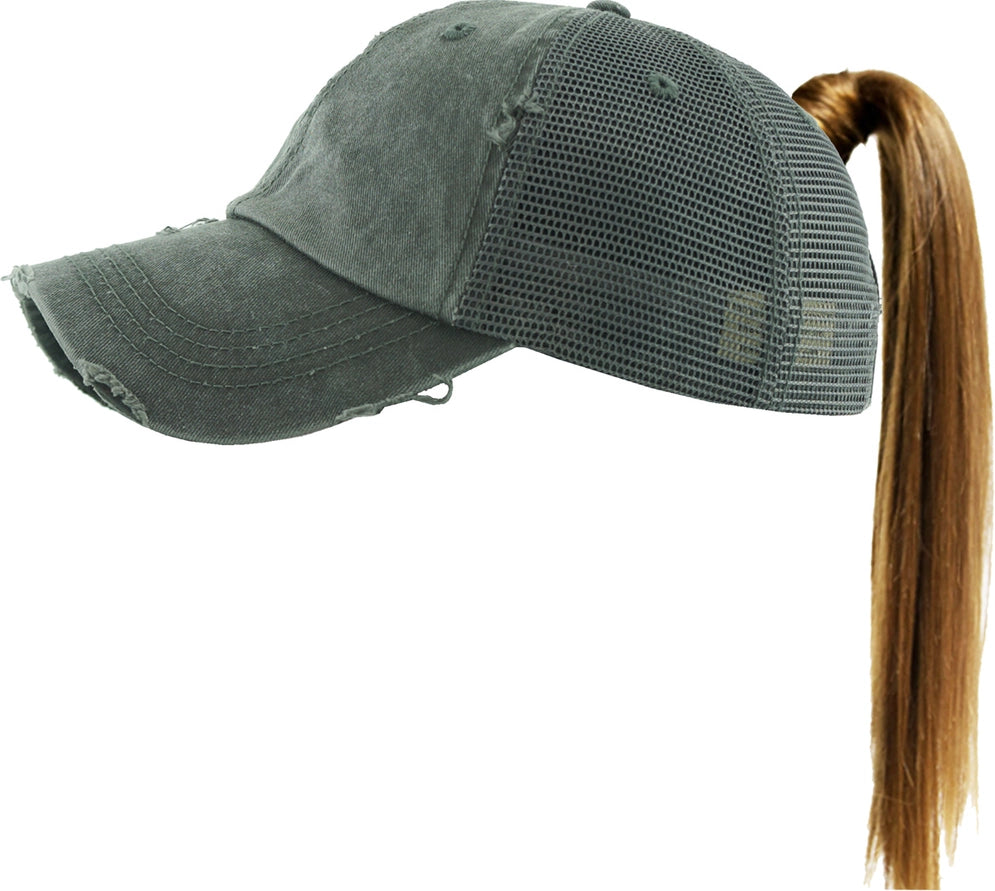 Smith Lake Ponytail Mesh Back Cap 9