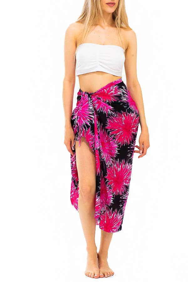 Over Sized Cooling Cotton Sarong Wrap Scarf 7