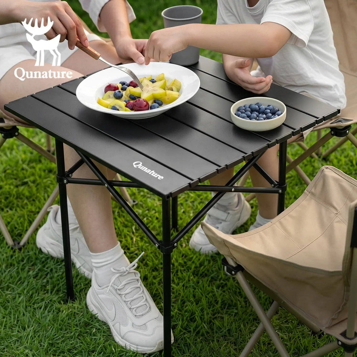 Thickened Steel Portable Folding Table 18