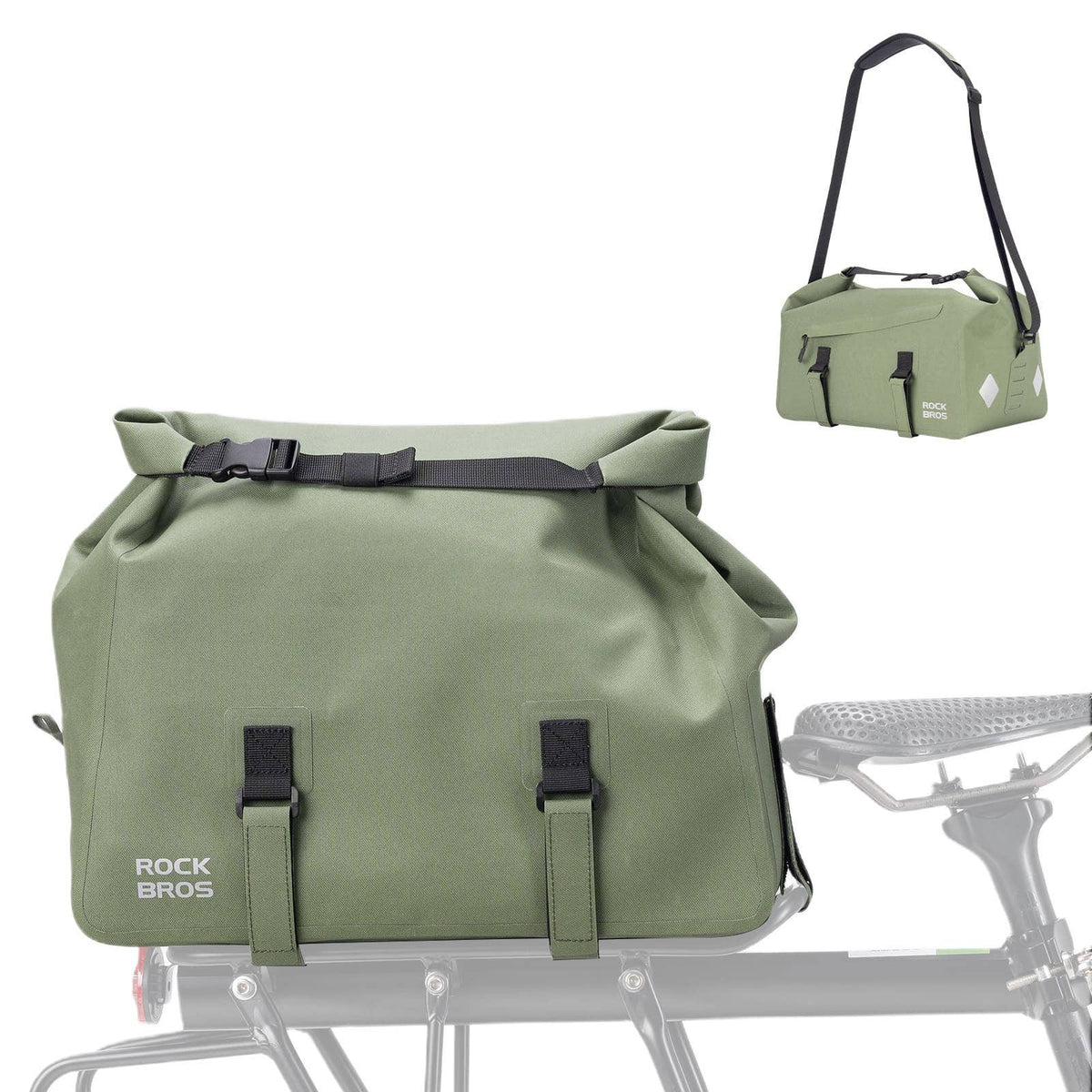 RideMate Bike Rear Rack Bag-16L 3