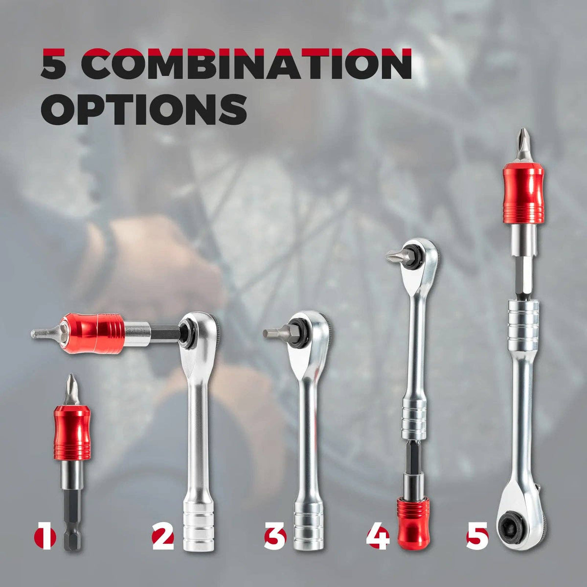 Foldable Ratchet Multi-Tool 4