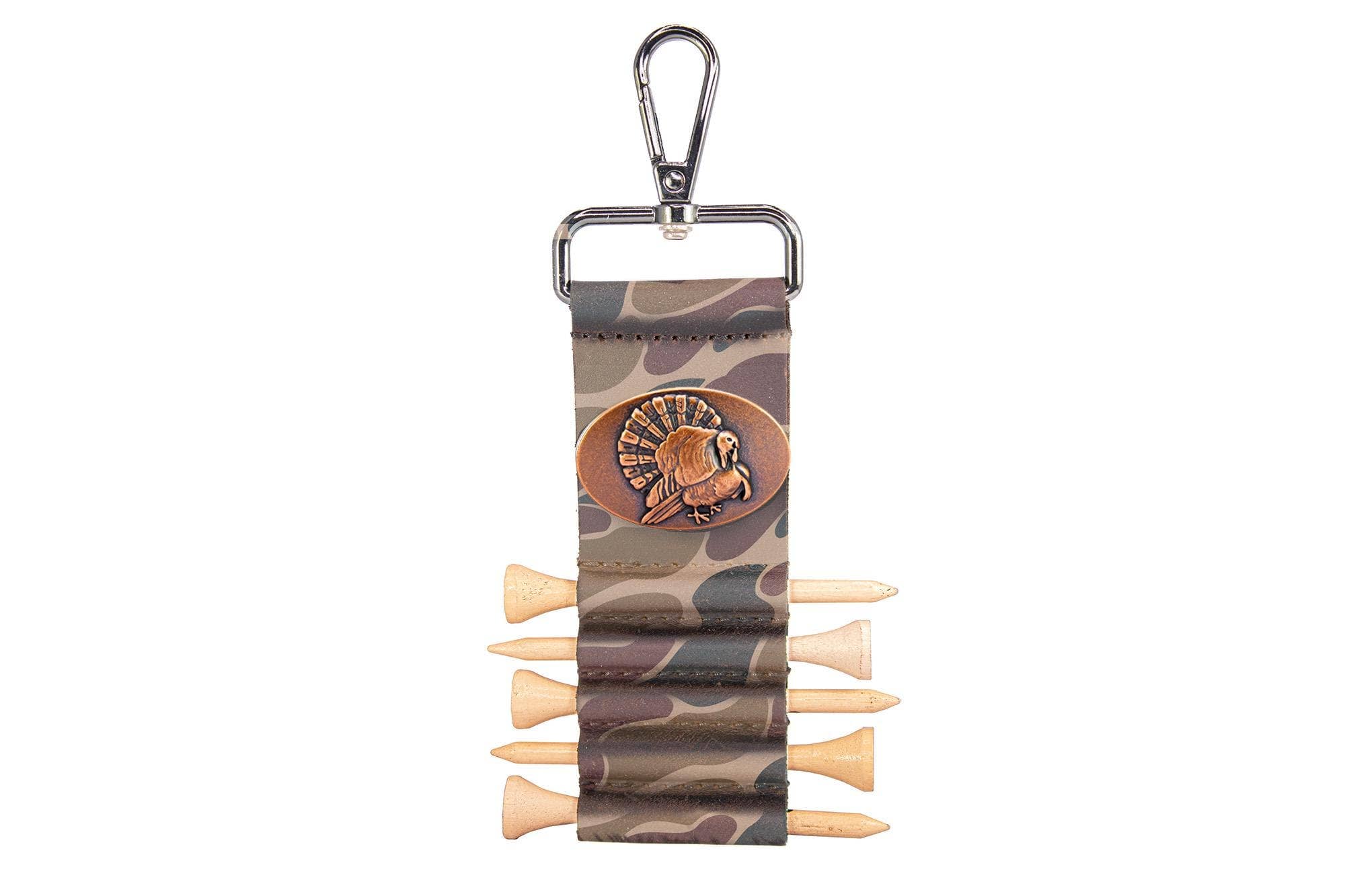 Turkey Leather Golf Ball and Tee Holder 8