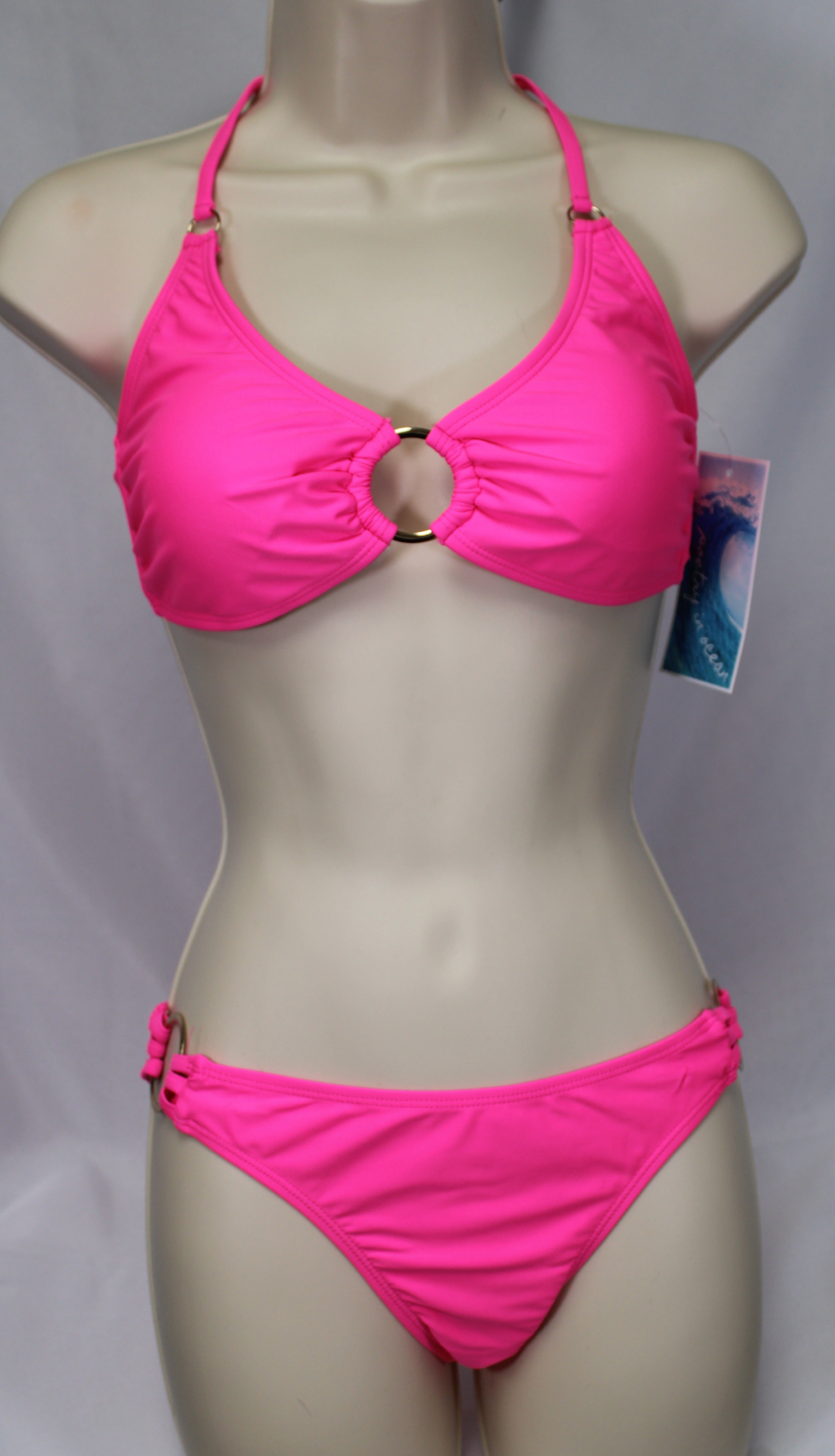 Solid Color O-Ring PIO Bikini Bottom 7