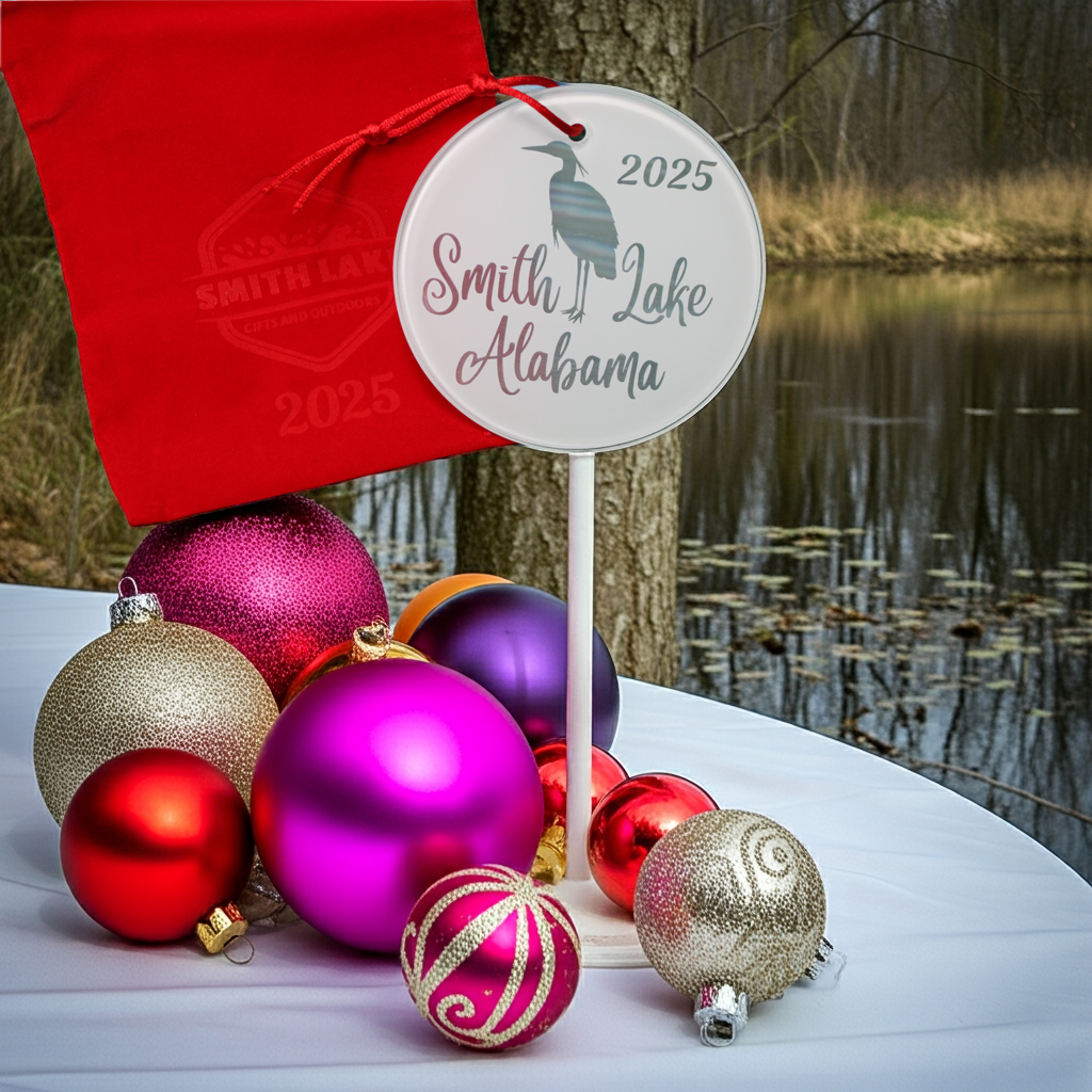2025 Smith Lake Glass Christmas Ornaments 7